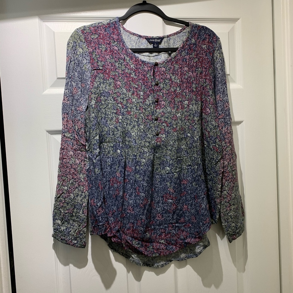 Lucky Brand 🍀 Floral Top